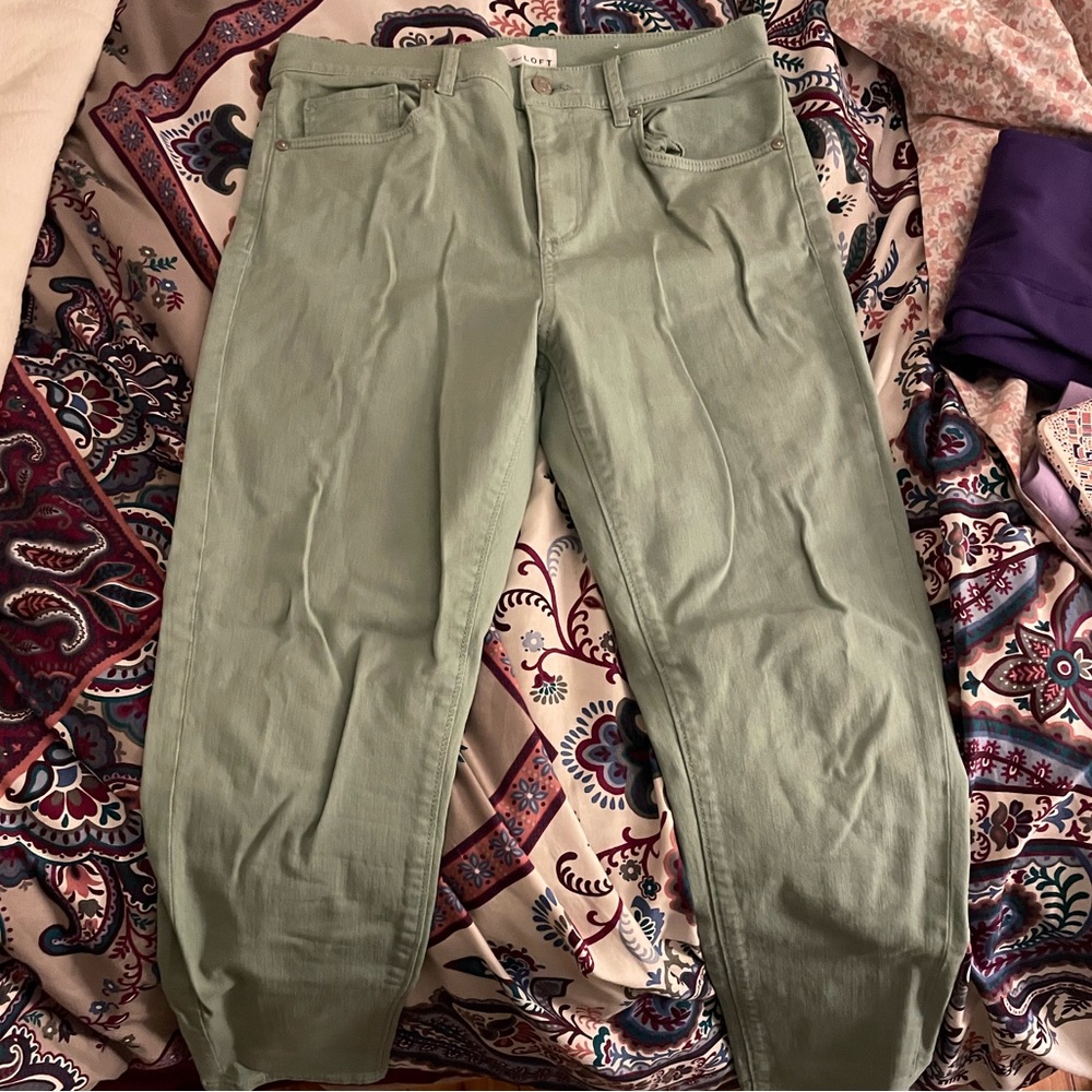 Mint green pants from the lost- only worn once!